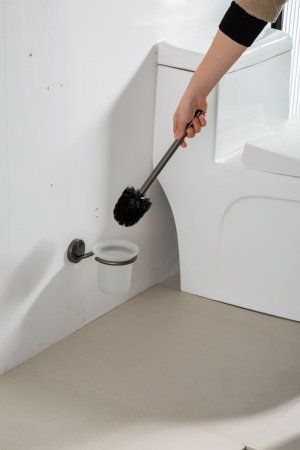 Ершик подвесной Gappo G3VX07KI10ZP-9OP, оружейная сталь