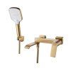 Смеситель для ванны однорычажный  Shevanik S4102G, Золотой сатин