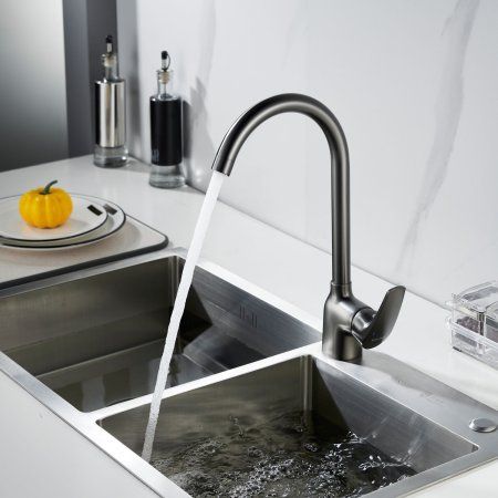 Смеситель для кухни Shevanik S5MY05GH3THC, Оружейная сталь