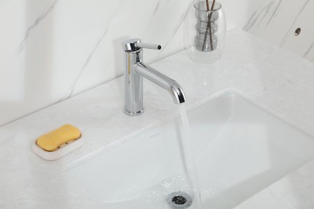 Смеситель для раковины Gappo G1006, однорычажный, хром