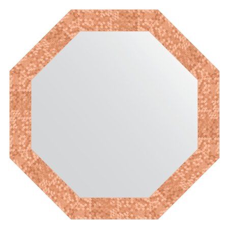 Зеркало Evoform Octagon BY 7307 67x67 соты медь