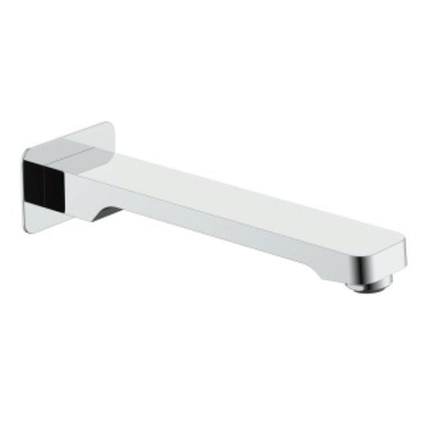 Излив монолитный встраиваемый Raglo для ванны и душа 20 см латунь, хром (R473.60)