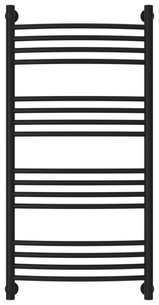 Полотенцесушитель водяной Сунержа Богема+ выгнутая 31-0221-1050 1000x500 черный матовый