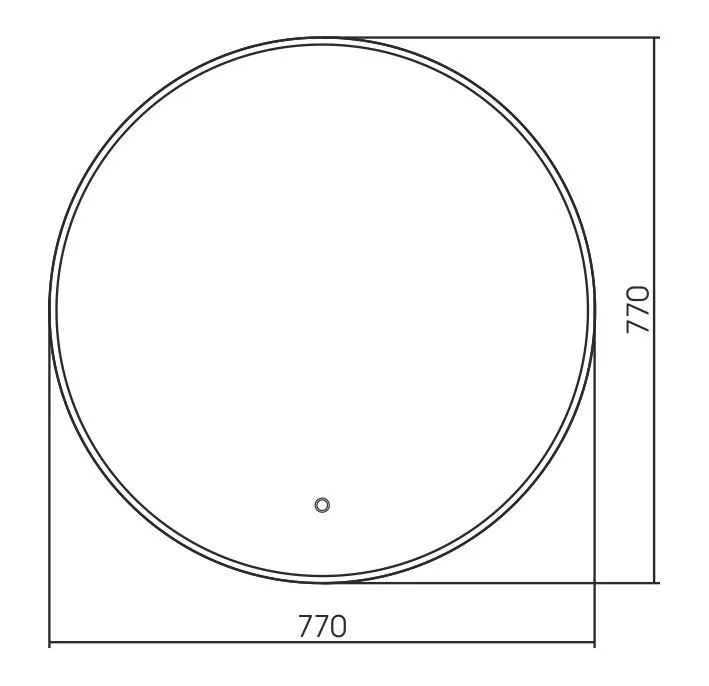 Пленка для обогрева зеркал 15W 274x265 mm - описание, характеристики, отзывы