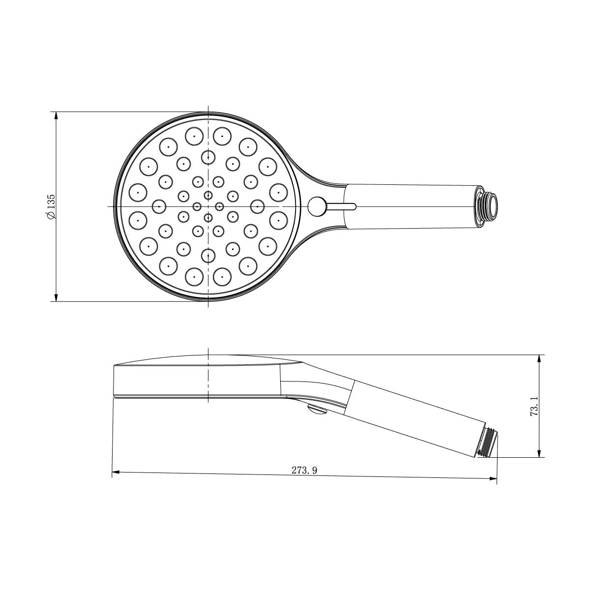 Комплект Inspire VSHH-3I2AHGM, верхний душ с держателем, ручной душ с  шлангом, вороненая сталь - купить, продажа, выбор, цена, стоимость,  описание, характеристики, отзывы, интернет магазин.