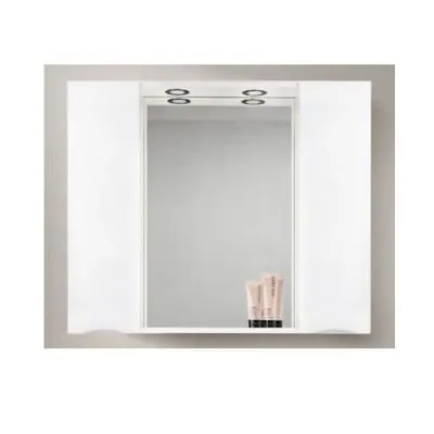 Шкаф-зеркало BelBagno Marino MARINO-SPC-1000/750-2A-BL-P 100 bianco lucido