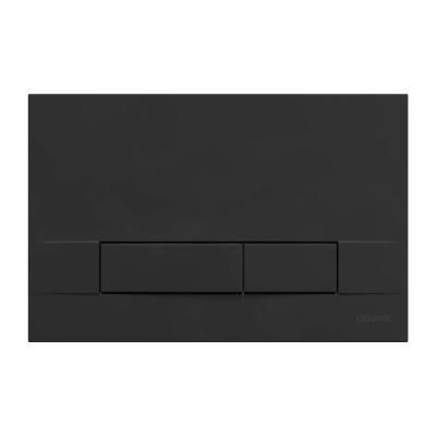 Кнопка смыва Lemark BIT  для инсталляции, механическая, черный матовый soft touch (9802006)