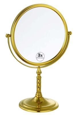 Косметическое зеркало Boheme Imperiale 504 настольное, золото