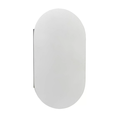 Шкаф-зеркало Aquaton Оливия 44х90 белый глянец