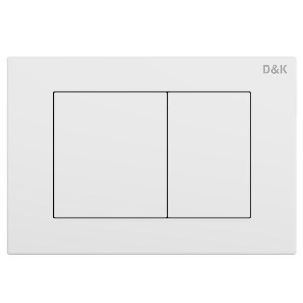 Инсталляция с белой клавишей D&K 400*165*1160мм (DI8640116)