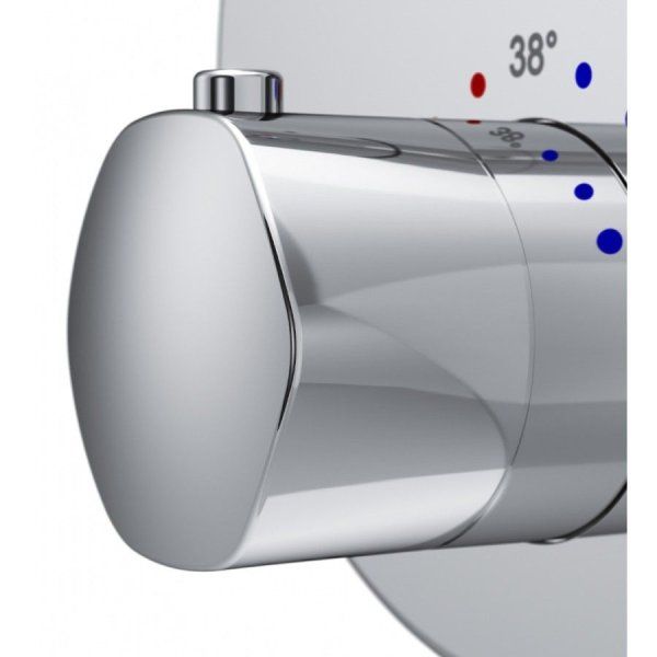 Смеситель Am.Pm GEM F9085500 для ванны с душем с термостатом (внешняя часть)