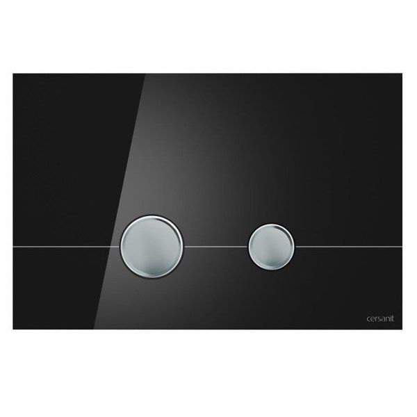 Кнопка STERO для LINK PRO/VECTOR/LINK/HI-TEC стекло черный 61379, черный