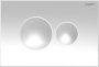 Сет LORANTO Инсталляция с круглой кнопкой белая глянцевая + унитаз CANTO с сиденьем микролифт (4501+7310+CS-2003HM)
