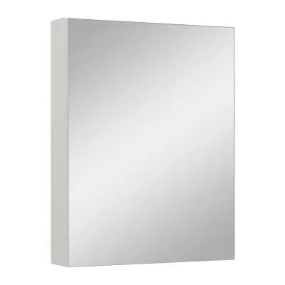Зеркальный шкаф Runo белый Лада 50 (00-00001158)